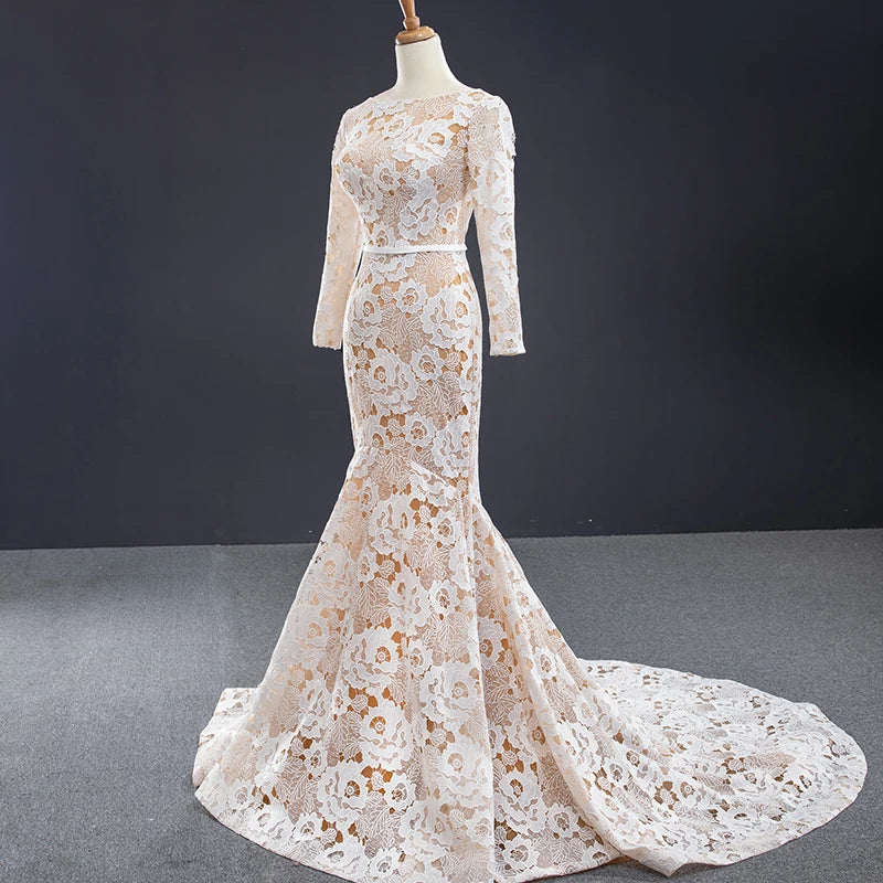 Stunning Hollow-Out Evening Party Dress