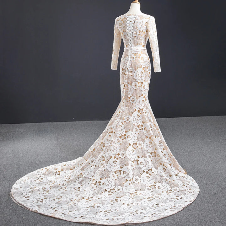 Stunning Hollow-Out Evening Party Dress