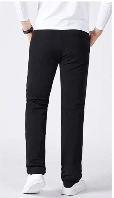 Light Elastic Mid Straight Pants