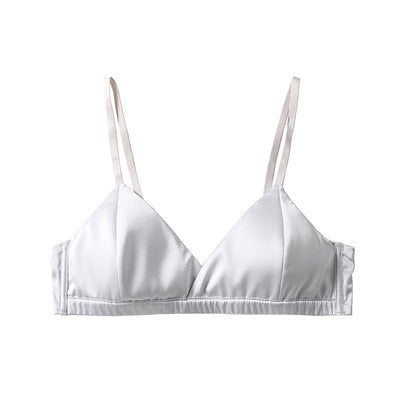 Wire Free Women Natural Silk Bra| All For Me Today
