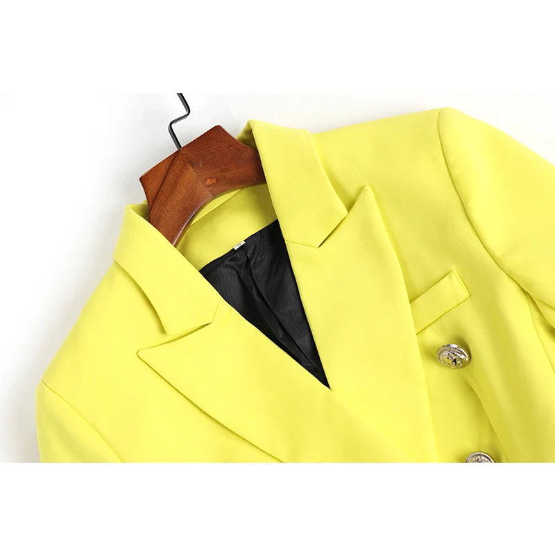 Candy Color Stylish Slim Blazer