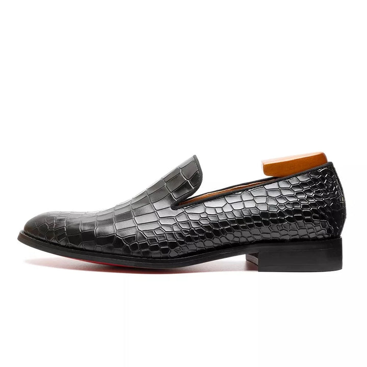 Luxury Red Bottom Men's Loafer Shoes