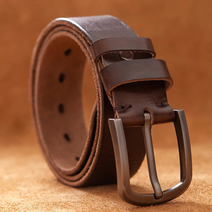 Luxury Cowboy Genuine Leather Belt