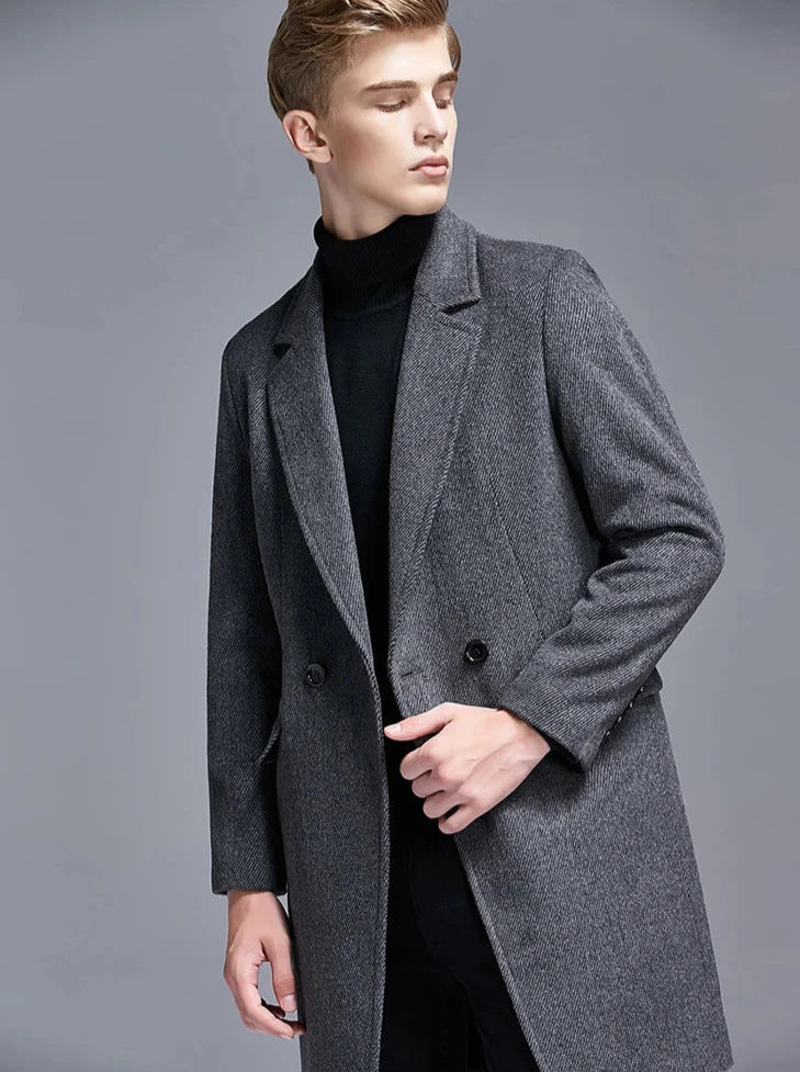 Duffle Wool Trench Coat