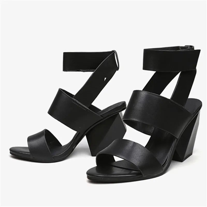 Ankle Strap Gladiator High Heel Sandals