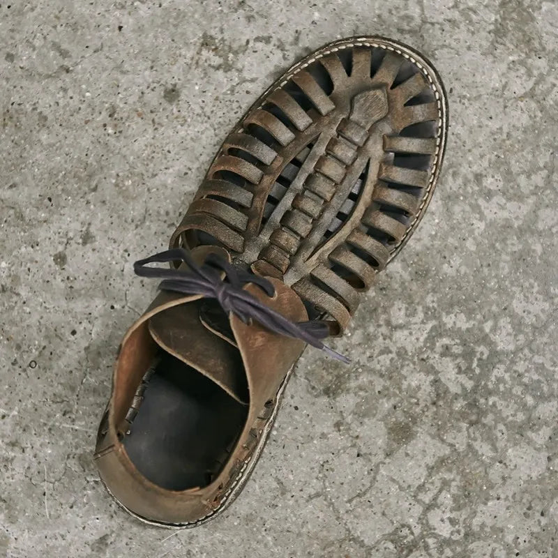 Smart Men's Gladiator Leather Sandals