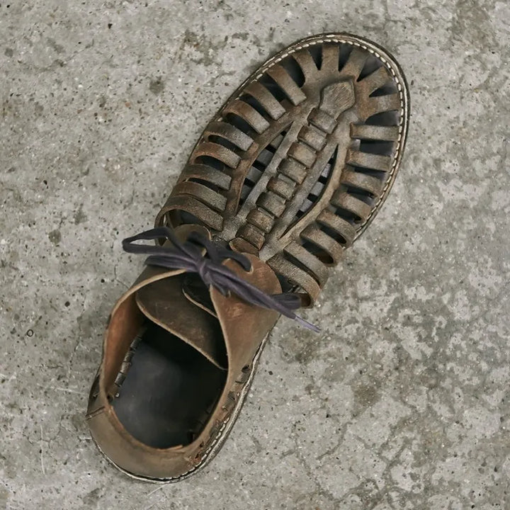 Smart Men's Gladiator Leather Sandals