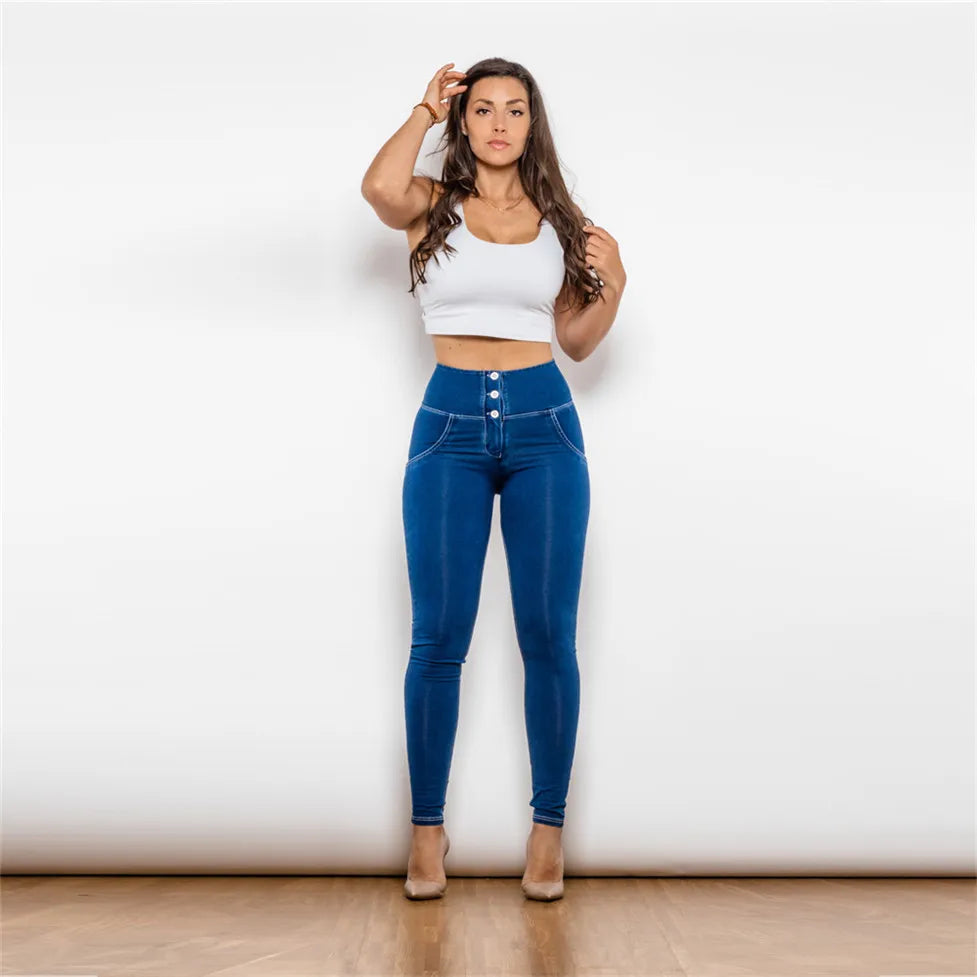 High Waist Stretchable Tapered Fit Pants | All For Me Today