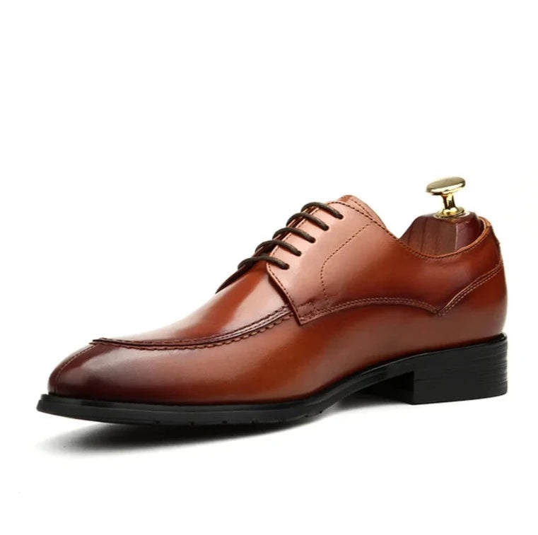 Lace-Up Pointed Toe Men's Oxford Shoes | All For Me Today