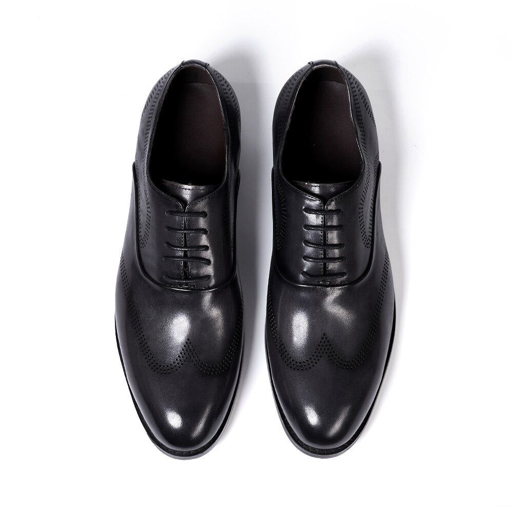 Lace-Up Wingtip Men's Oxford Shoes | All For Me Today