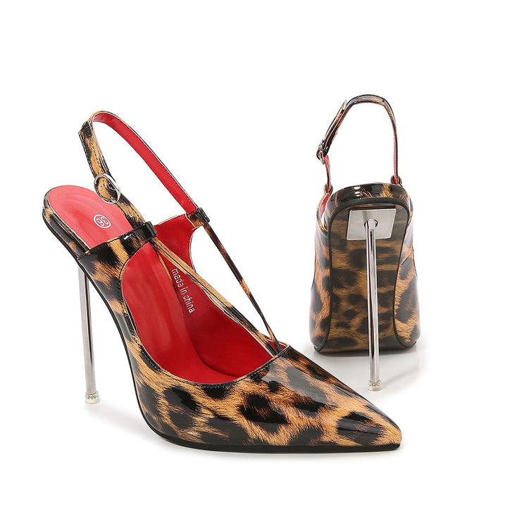 Leopard Print Women Slingback Sandals | All For Me Today