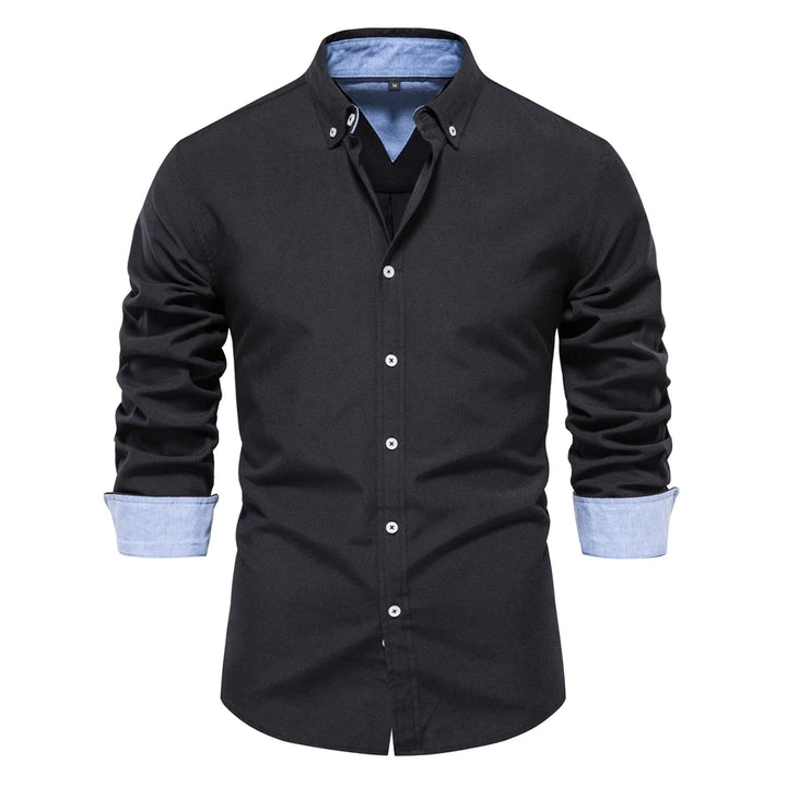 Long Sleeve Men's Business Casual Shirts | All For Me Today