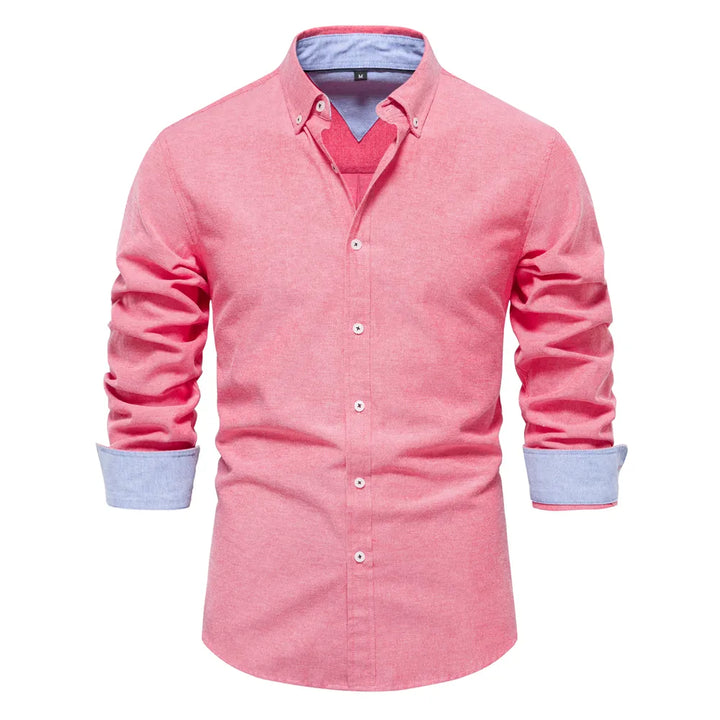 Long Sleeve Men's Business Casual Shirts | All For Me Today