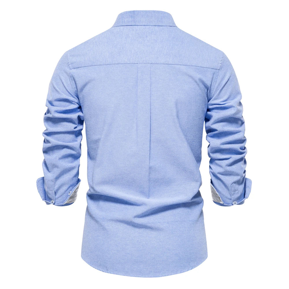 Long Sleeve Men's Business Casual Shirts | All For Me Today