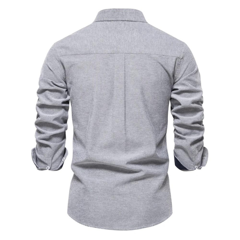 Long Sleeve Men's Business Casual Shirts | All For Me Today