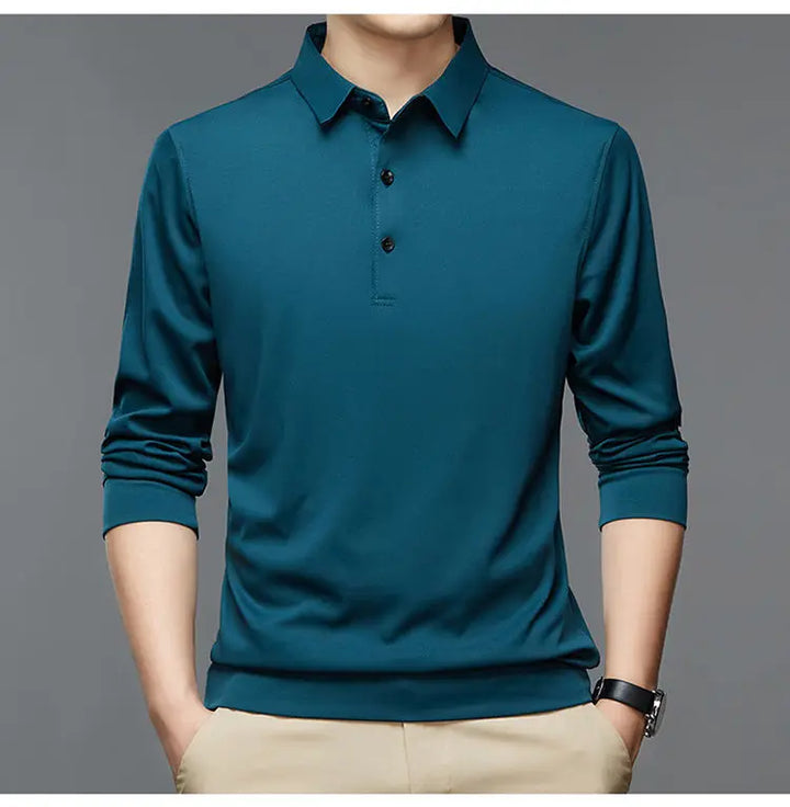 Long Sleeves Men's Polo T-Shirt | All For Me Today