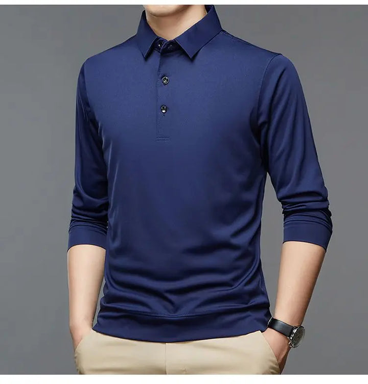 Long Sleeves Men's Polo T-Shirt | All For Me Today