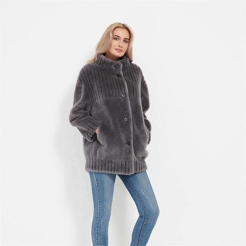 Loving Memories Women's Real Wool Coat | All For Me Today