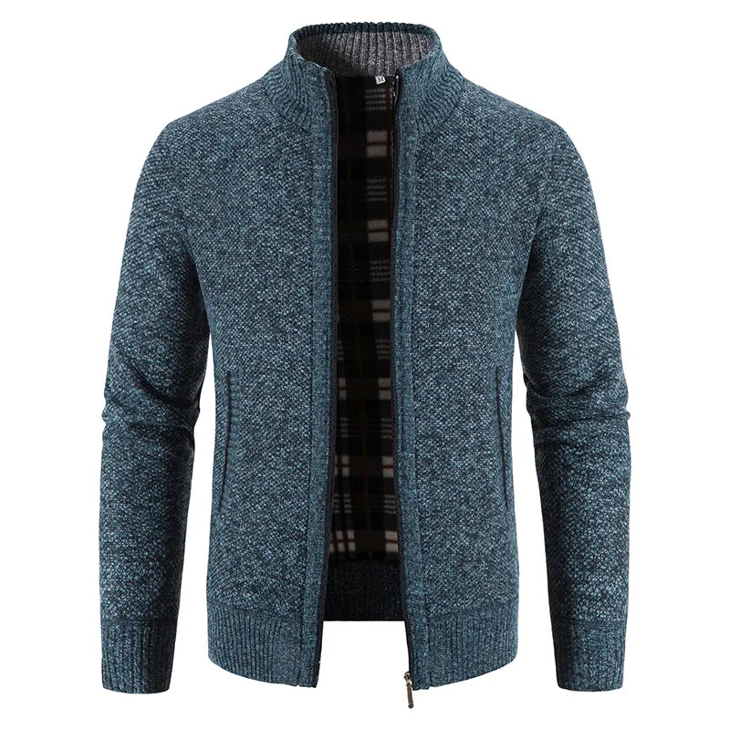 Luxury Fleece Men's Cardigan | All For Me Today