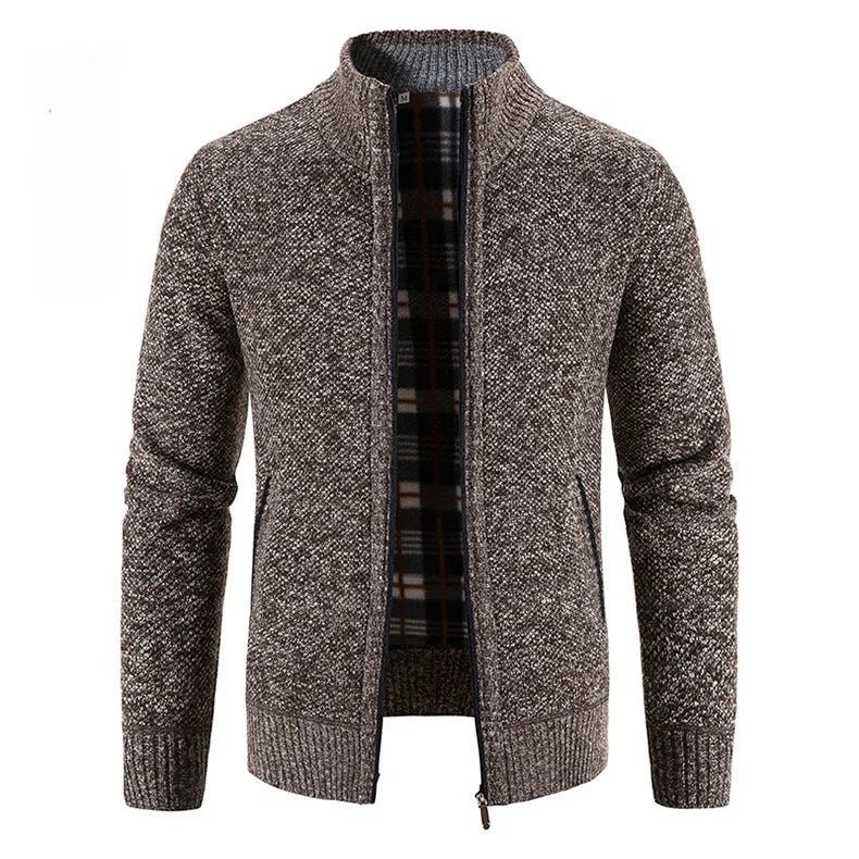 Luxury Fleece Men's Cardigan | All For Me Today