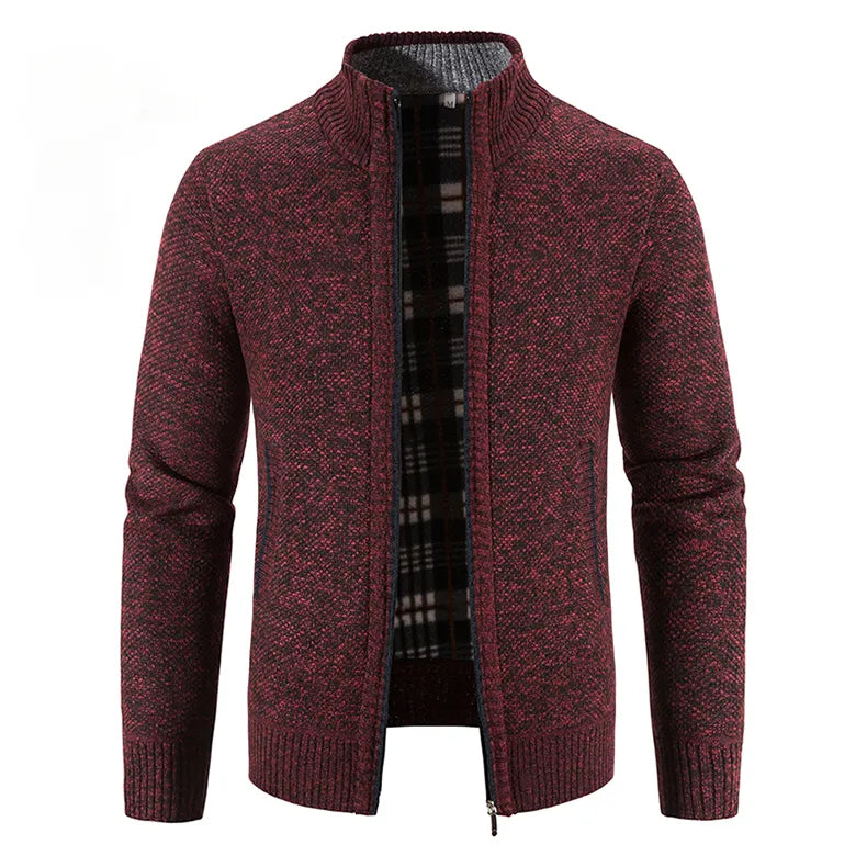 Luxury Fleece Men's Cardigan | All For Me Today