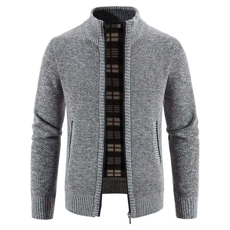 Luxury Fleece Men's Cardigan | All For Me Today