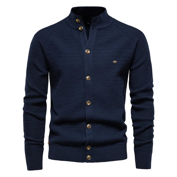 Mock Neck Men's Cardigans Sweater | All For Me Today