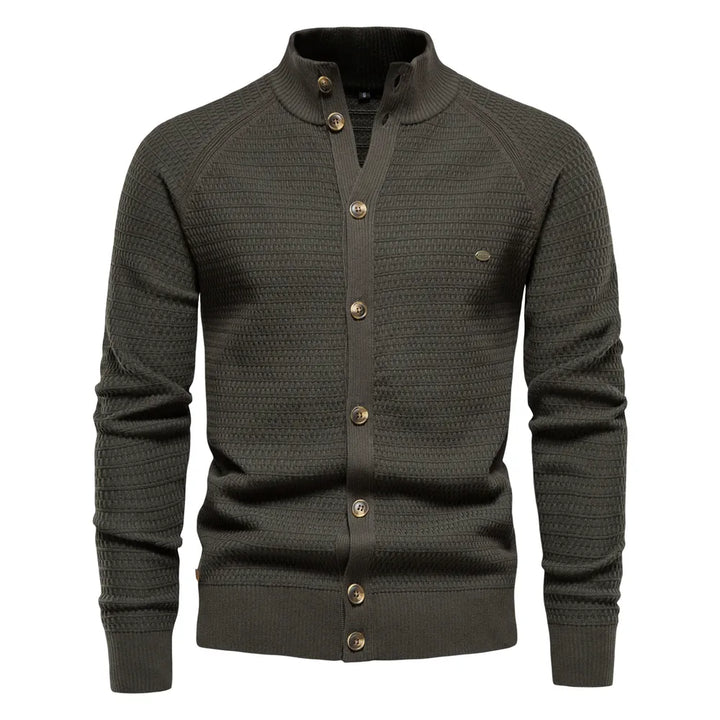 Mock Neck Men's Cardigans Sweater | All For Me Today