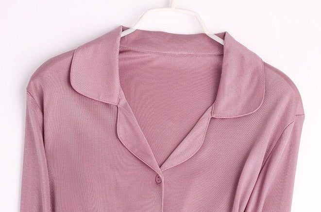 Mulberry Silk Pajamas Set | All For Me Today