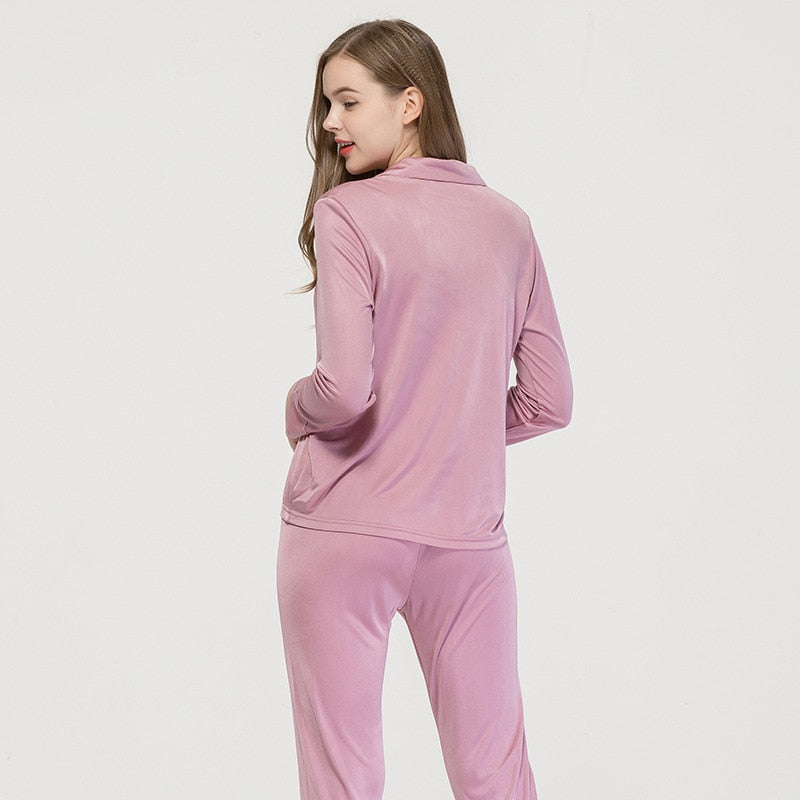 Mulberry Silk Pajamas Set | All For Me Today