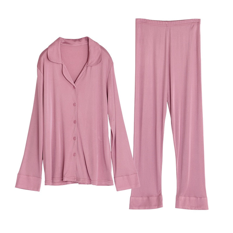 Mulberry Silk Pajamas Set | All For Me Today