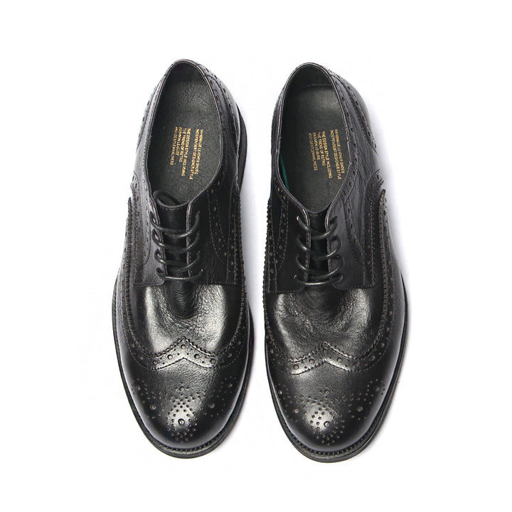 British Stylish Block Design Brogue Shoes