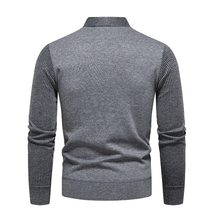 Polo Collar Men's Slim Fit Sweater | All For Me Today