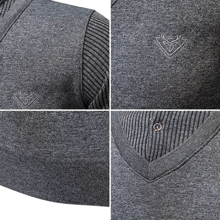 Polo Collar Men's Slim Fit Sweater | All For Me Today