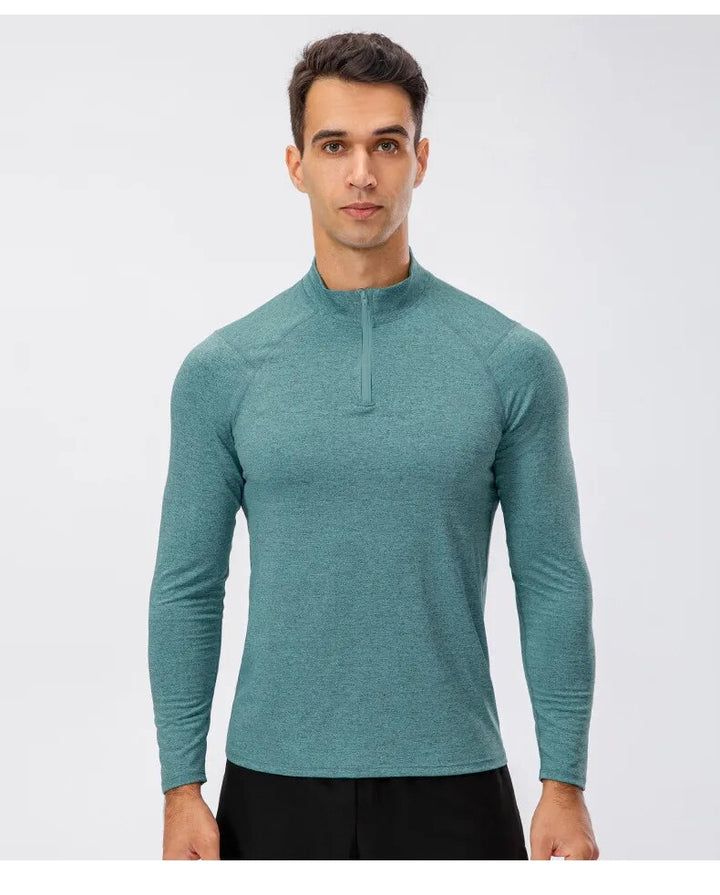 Quick-Dry Men's Slim-Fit Running Top | All For Me Today