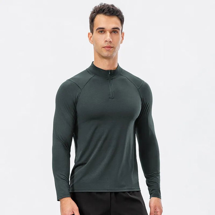 Quick-Dry Men's Slim-Fit Running Top | All For Me Today