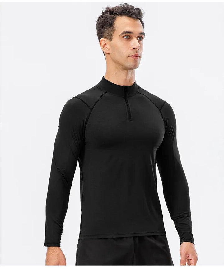 Quick-Dry Men's Slim-Fit Running Top | All For Me Today