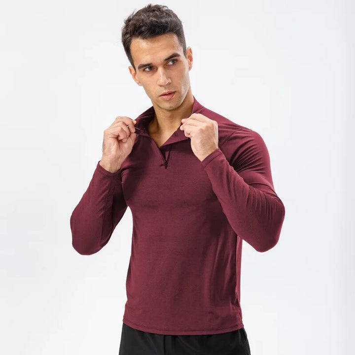 Quick-Dry Men's Slim-Fit Running Top | All For Me Today