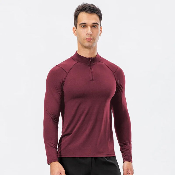 Quick-Dry Men's Slim-Fit Running Top | All For Me Today