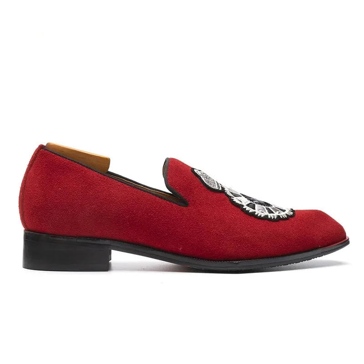 Red Bottom Men's Slip-on Shoes | All For Me Today