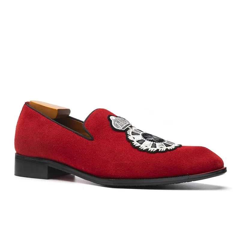 Red Bottom Men's Slip-on Shoes | All For Me Today