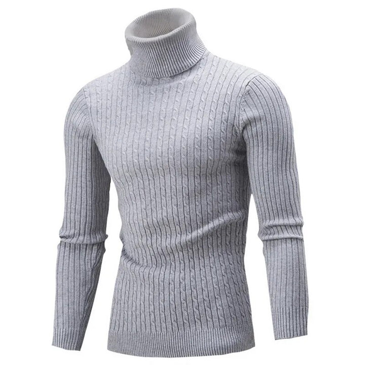 Roll Neck Men's Viscose Sweater | All For Me Today