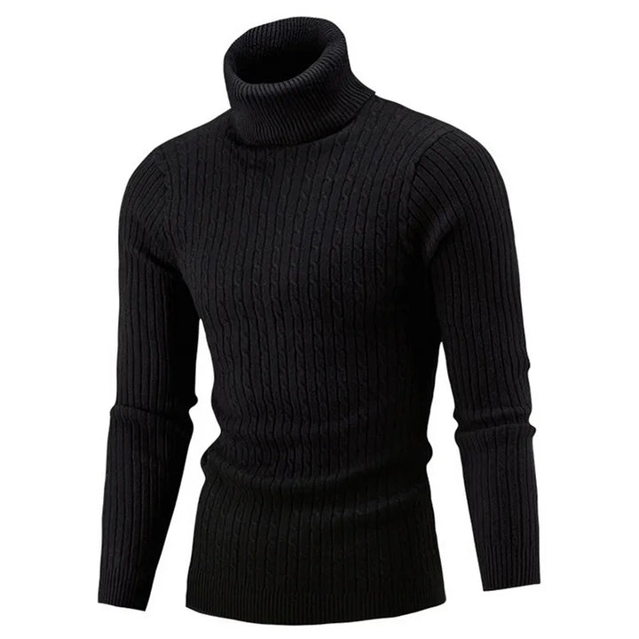 Roll Neck Men's Viscose Sweater | All For Me Today