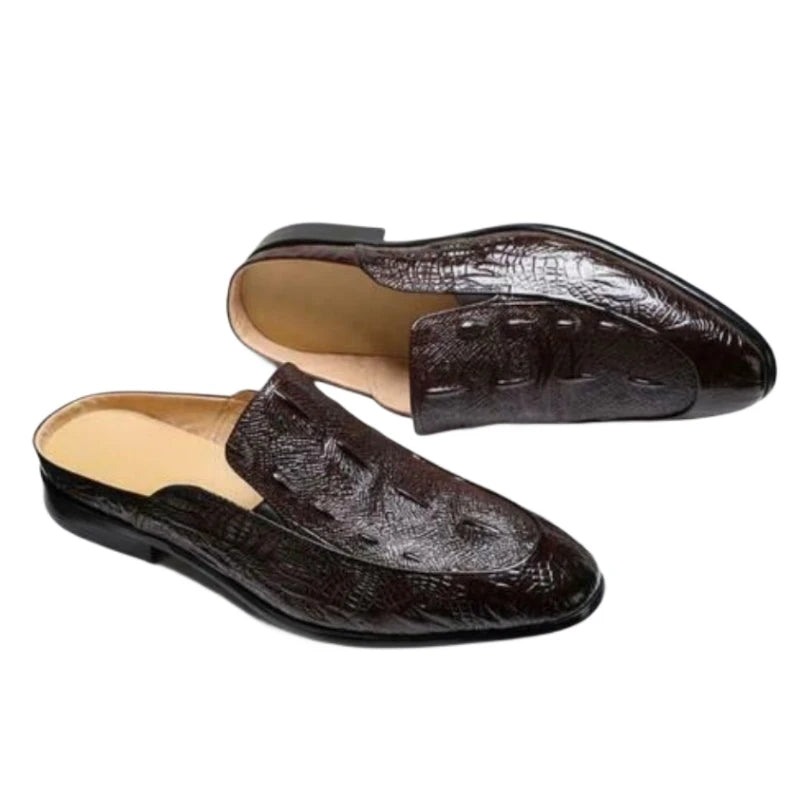 Round Toe Men's Formal Slippers | All For Me Today