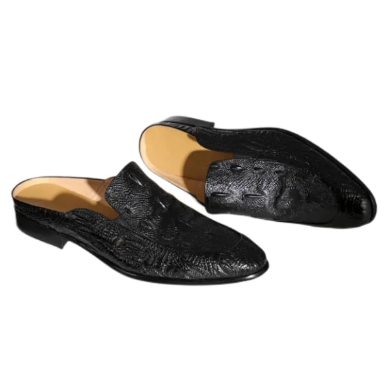 Round Toe Men's Formal Slippers | All For Me Today