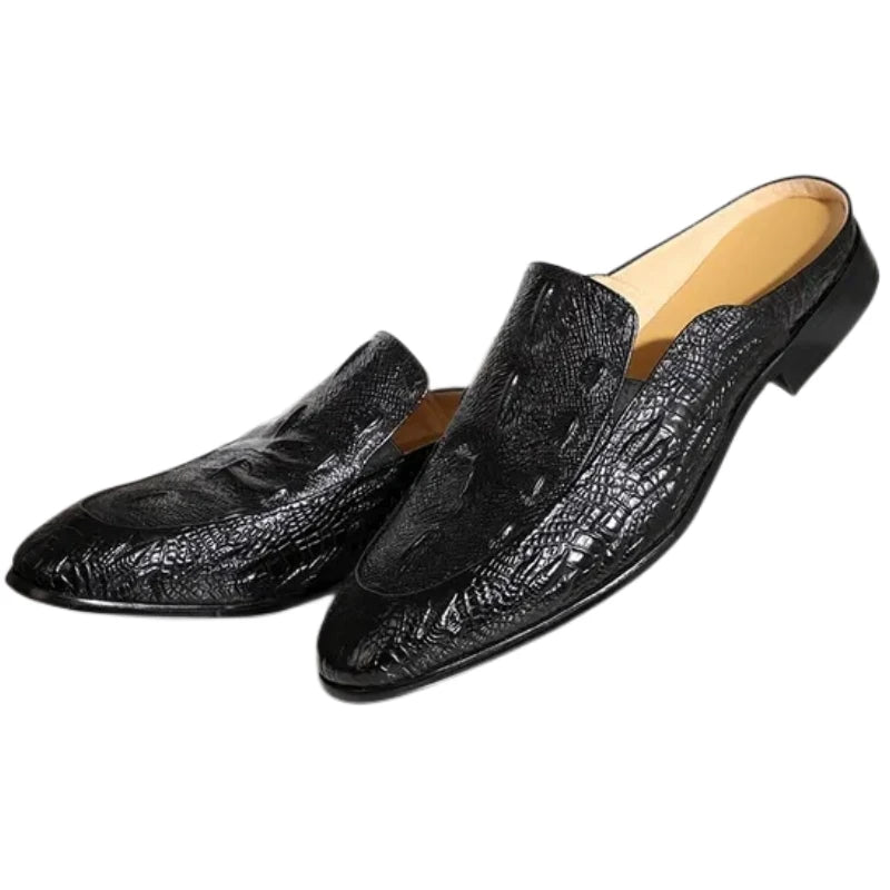 Round Toe Men's Formal Slippers | All For Me Today