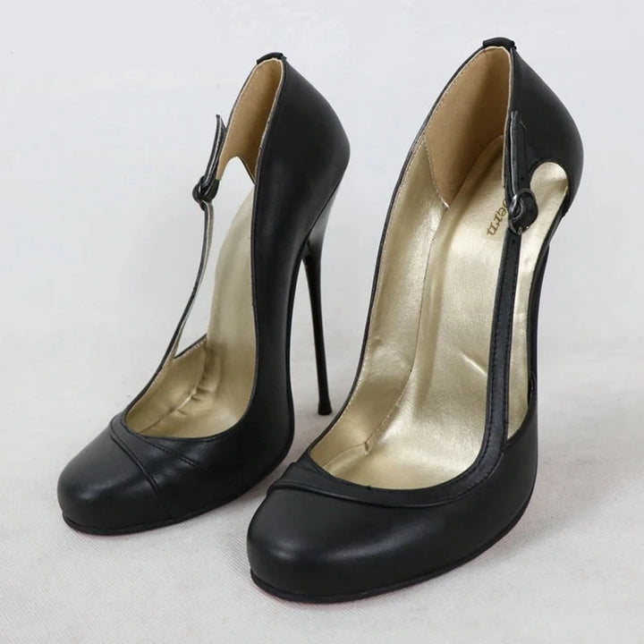 Round Toe Women's Metal Stilettos Pumps | All For Me Today