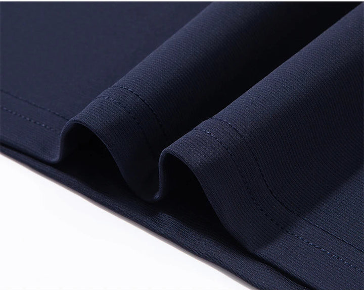 Luxury Long Sleeve Slim Polo Shirt