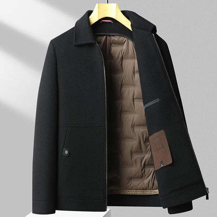 Classy Detachable Goose Down Coat