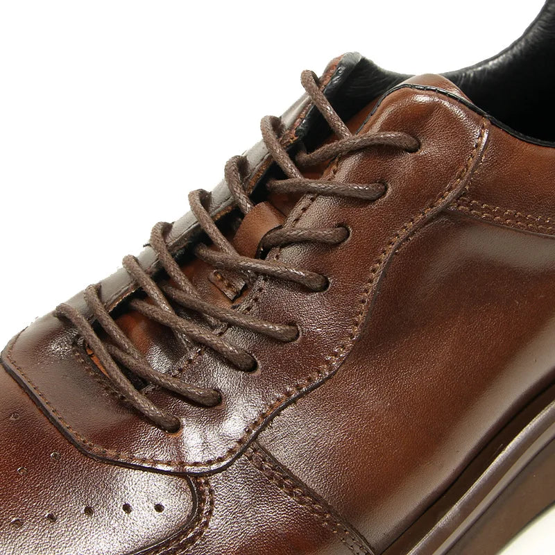 High-Quality Handmade Low-Top Sneakers